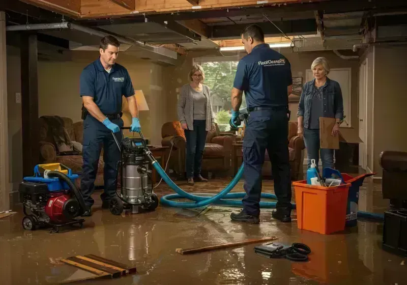 Basement Water Extraction and Removal Techniques process in Stonewood, WV